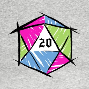 Polysexual Pride Dice T-Shirt